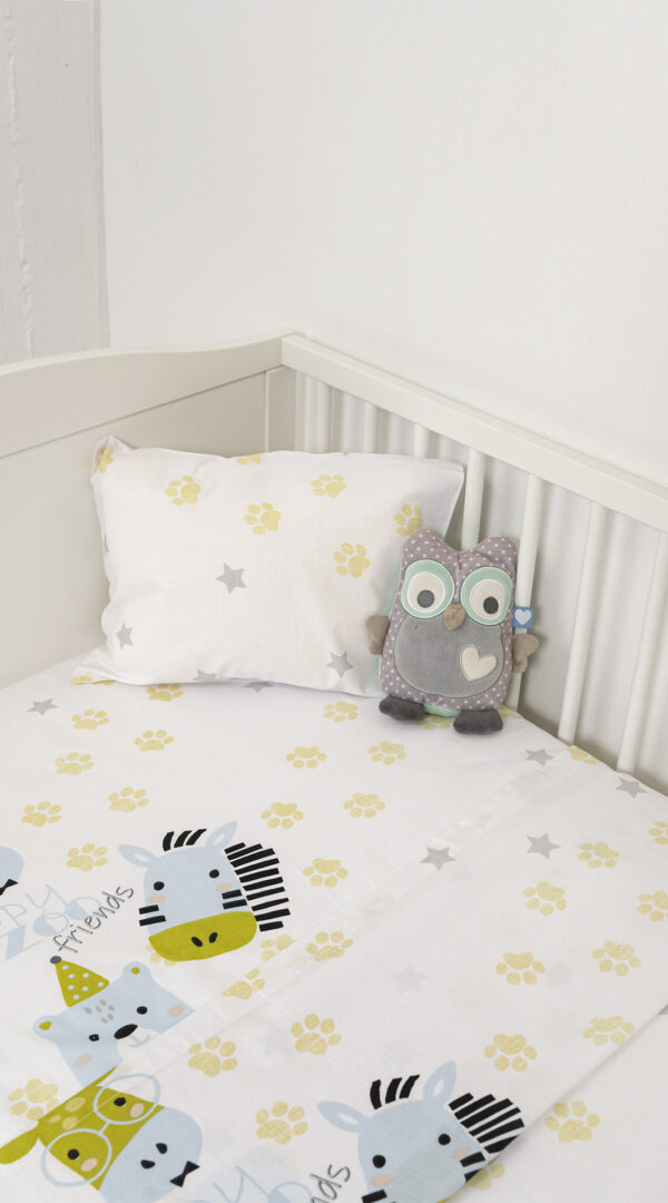 Carpet Strom DM - Naf Naf Little Zoo 301 - White Σεντόνια σετ