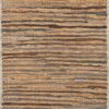Carpet Strom DM - Leather Rugs Gold Grey