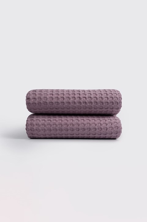 kouverta pike naf naf cotton waffle pique purple normal 3