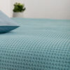 Carpet Strom DM - Κουβέρτα ΠΙΚΕ NAF NAF Cotton Waffle Pique Petrol
