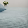 Carpet Strom DM - Κουβέρτα ΠΙΚΕ NAF NAF Cotton Waffle Pique Angel Blue