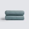 Κουβέρτα ΠΙΚΕ NAF NAF Cotton Waffle Pique Mint - Image 5
