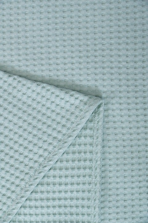 Κουβέρτα ΠΙΚΕ NAF NAF Cotton Waffle Pique Mint - Image 2