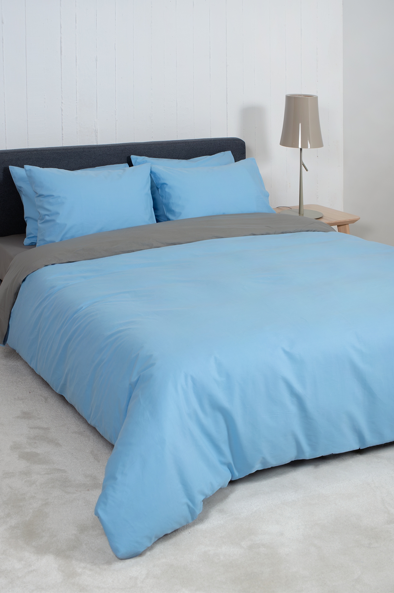 Carpet Strom DM - ΣΕΤ ΠΑΠΛΩΜΑΤΟΘΗΚΗ VIEW LT Blue - DK Grey