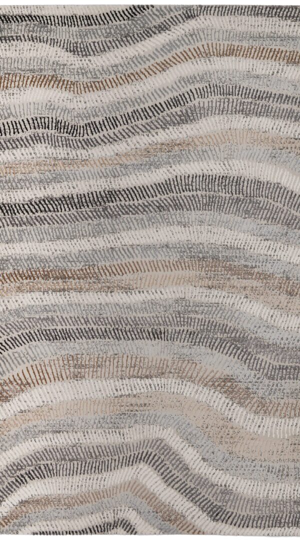 Carpet Strom DM - Fanci IF31A White - D. Grey